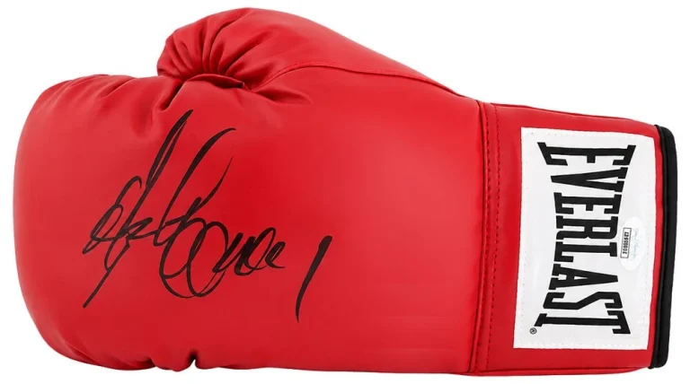 Gerry Cooney Signed Everlast Red Boxing Glove - (JSA COA)