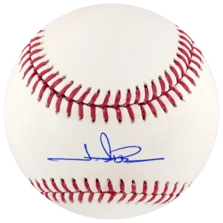Jim Abbott Signed Rawlings Official MLB Baseball - (SCHWARTZ COA)