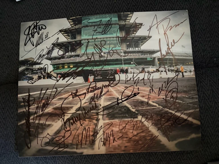 31 Winners Signed 11x14 Indianapolis Indy 500 Photo Andretti Unser Mears Foyt