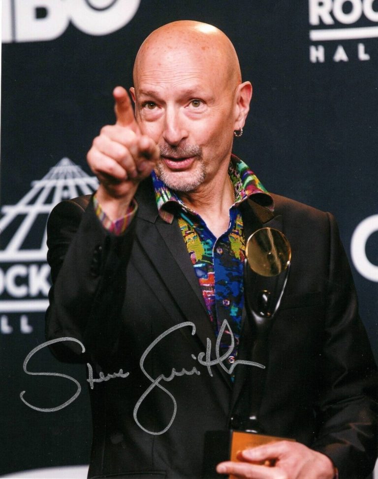 Steve Smith of Journey REAL SIGNED Photo #5 COA Autographed