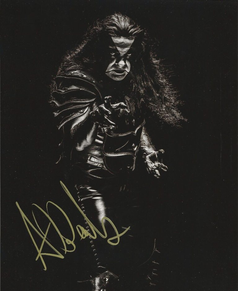 Abbath Doom Occulta REAL hand SIGNED Photo COA Autographed