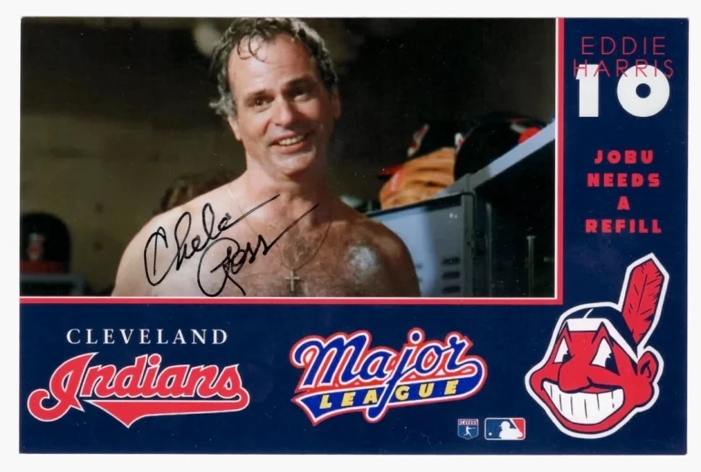 Chelcie Ross REAL hand SIGNED Major League Movie Photo #6 COA Autographed Actor