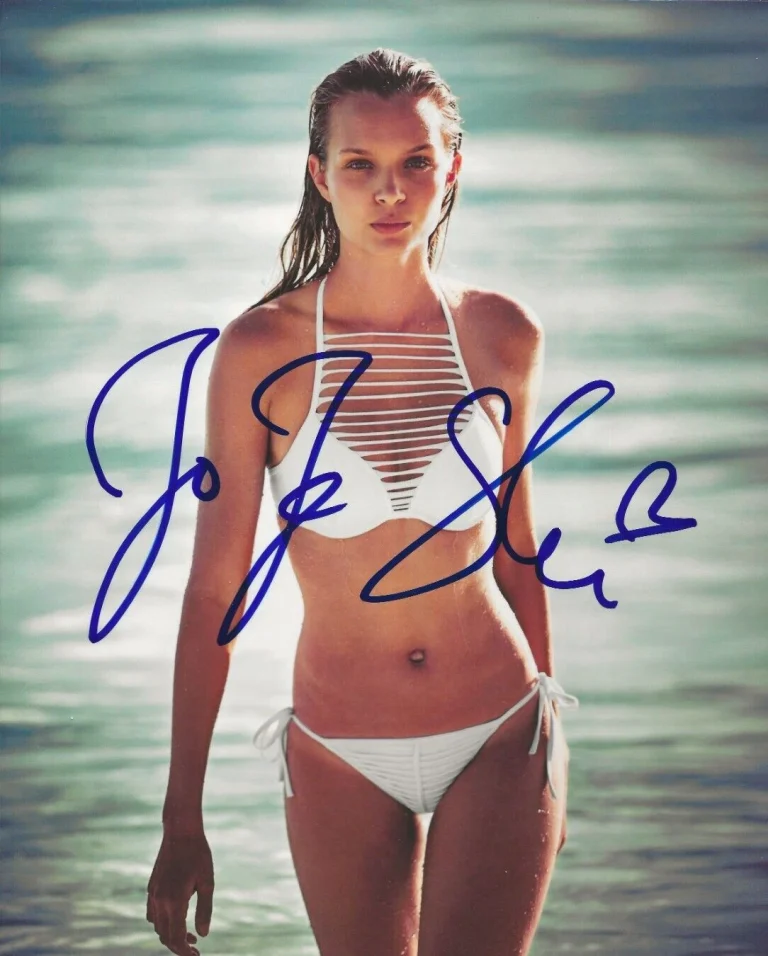 Josephine Skriver REAL hand SIGNED Photo #5 COA Victoria's Secret Angel Model