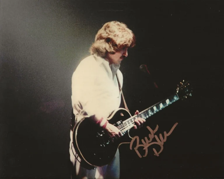 Buck Dharma of Blue Oyster Cult REAL hand SIGNED Photo #2 COA Autographed