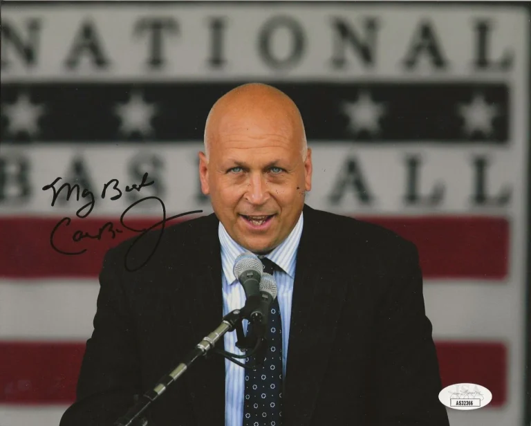 Cal Ripken Jr. REAL hand SIGNED Photo JSA COA Autographed MLB Baseball Orioles