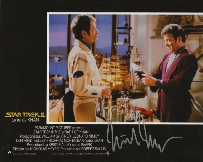 Nicholas Meyer REAL SIGNED Photo #1 COA Autographed Star Trek Wrath of Khan