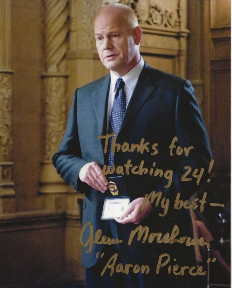 Glenn Morshower actor REAL hand SIGNED Photo #1 COA Autographed Transformers 24
