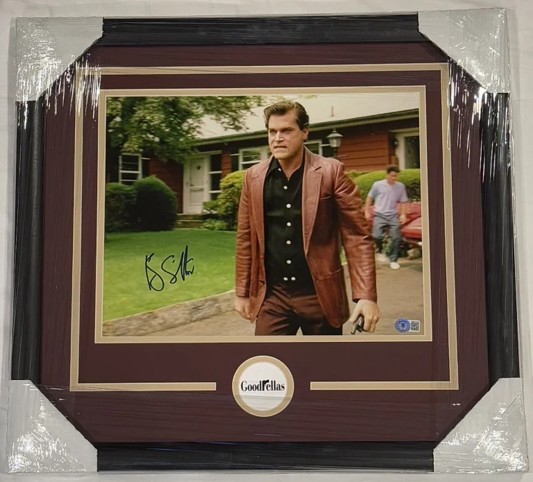 Ray Liotta Signed Auto Custom Framed Goodfellas 11x14 Photo Beckett Witness COA