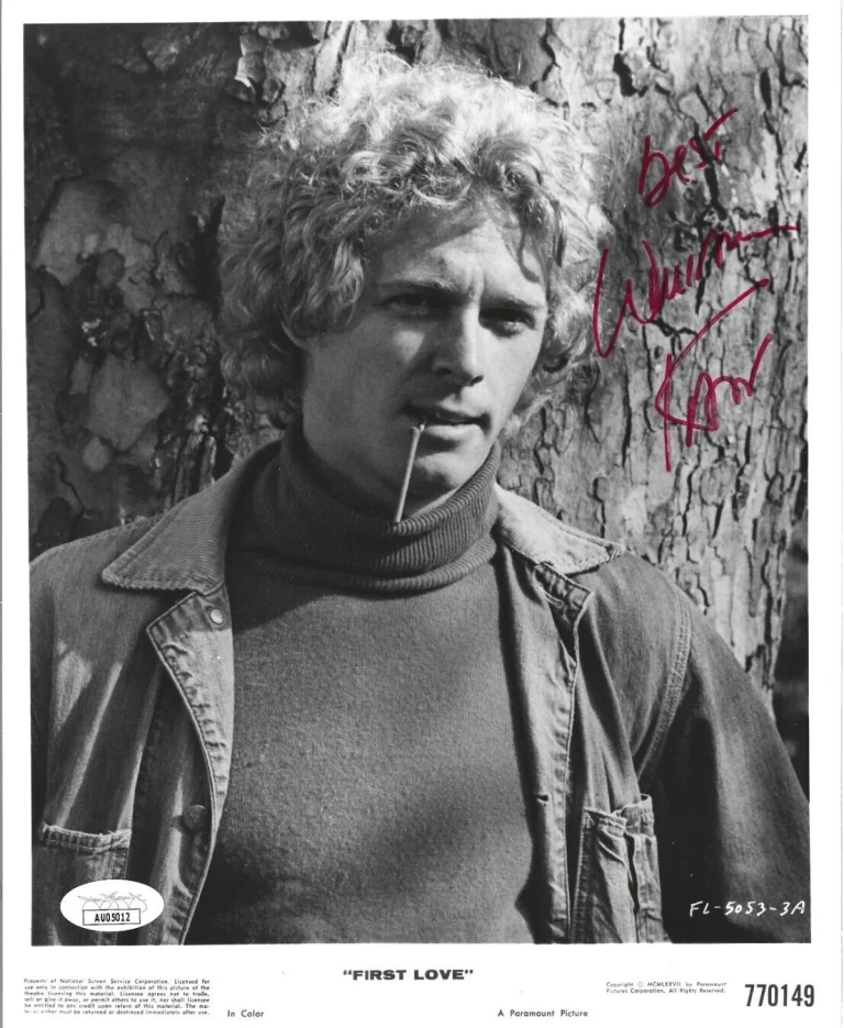 William Katt REAL hand SIGNED First Love Movie Promo Photo JSA COA Autographed