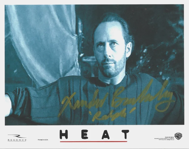 Xander Berkeley REAL hand SIGNED Heat Movie Photo COA Autographed w/ Ralph Insc.