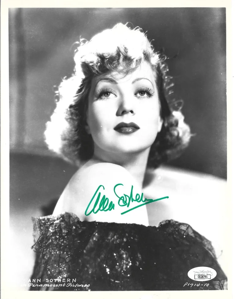 Ann Sothern REAL hand SIGNED Photo #1 JSA COA Autographed Adventures of Maisie