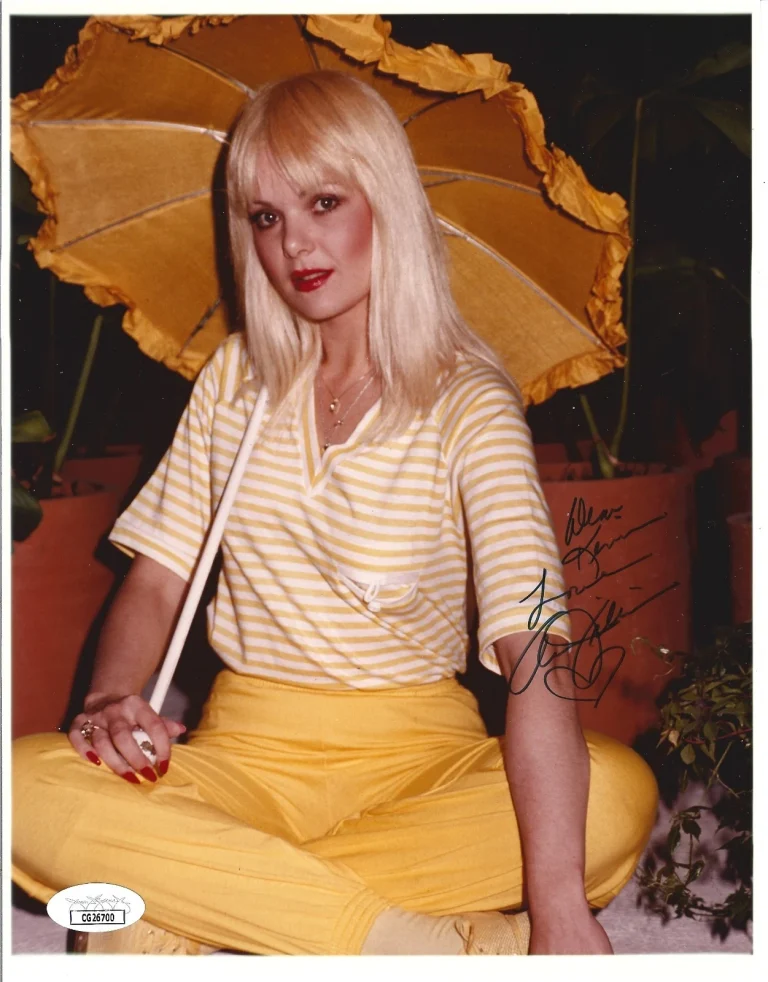 Ann Jillian actress REAL hand SIGNED Photo #1 JSA COA Autographed It's A Living