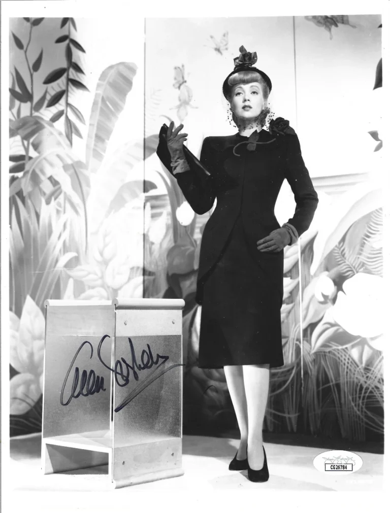 Ann Sothern REAL hand SIGNED Photo JSA COA Autographed Adventures of Maisie