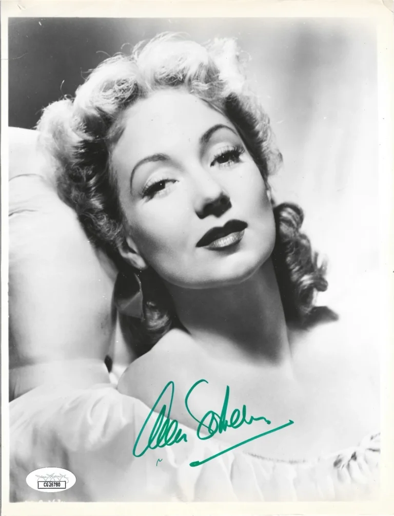Ann Sothern REAL hand SIGNED Photo JSA COA Autographed Adventures of Maisie