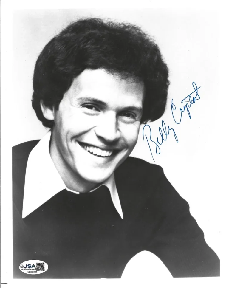 Billy Crystal REAL hand SIGNED young Promo Photo JSA COA Autographed Comedian