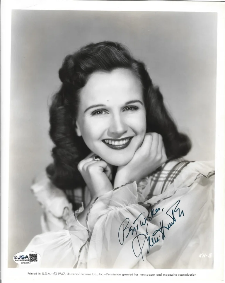 Kim Hunter SIGNED 1947 Promo Photo JSA COA Autographed Streetcar Named Desire