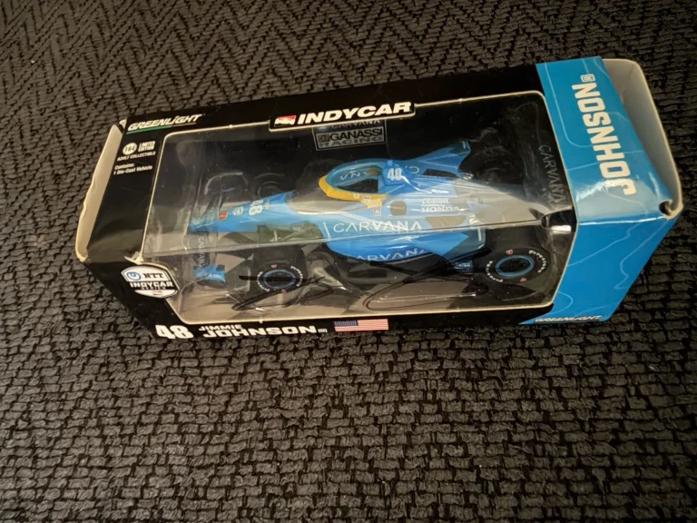 Indianapolis 500 1:64 DieCast Signed Jimmie Johnson Indy Car NASCAR