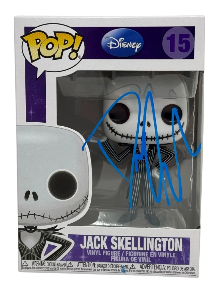 Danny Elfman Signed Nightmare Before Christmas Jack Skellington Funko Pop JSA