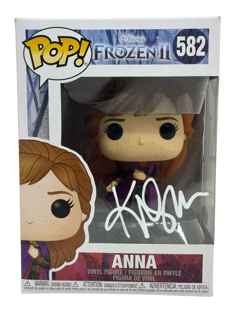 Kristen Bell Signed Frozen II Anna Funko Pop #582 Disney Autograph JSA COA