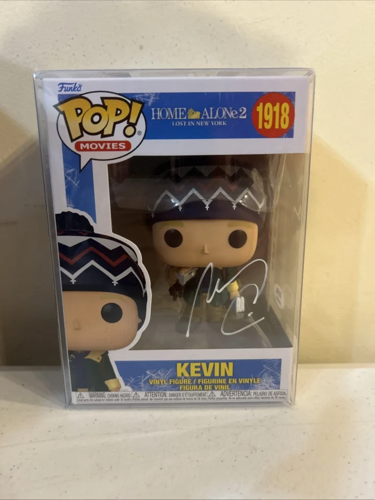 MACAULAY CULKIN SIGNED AUTOGRAPH FUNKO POP PSA COA HOME ALONE 2 KEVIN