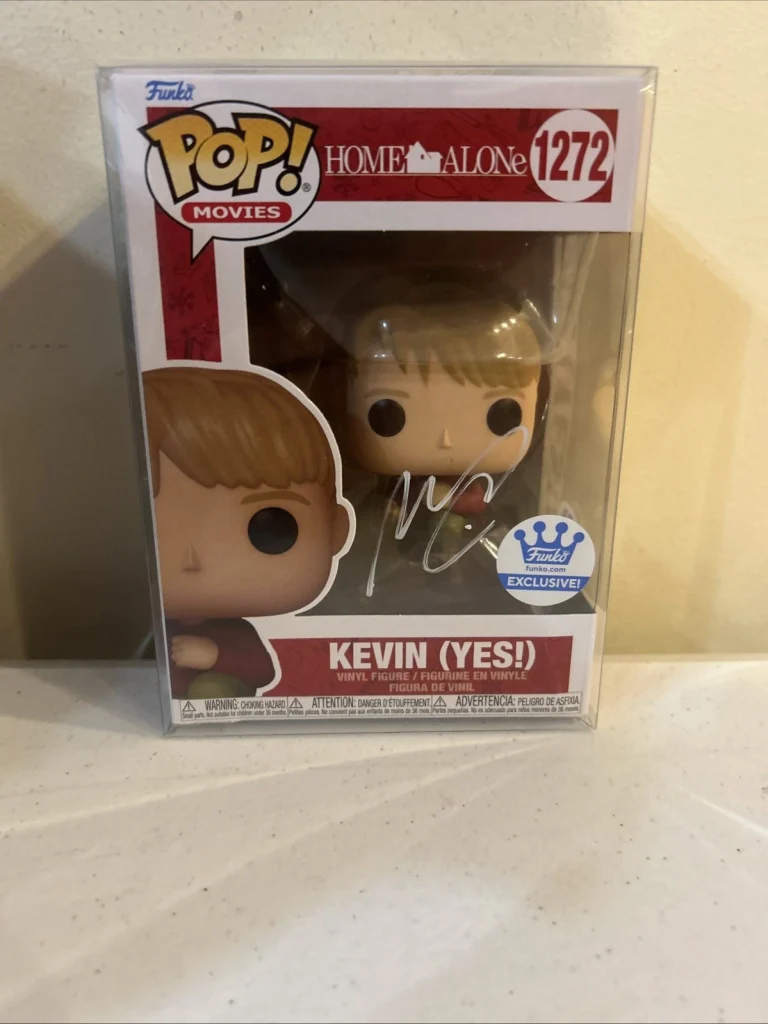 MACAULAY CULKIN SIGNED AUTOGRAPH FUNKO POP PSA COA HOME ALONE KEVIN