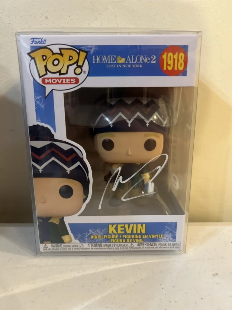 MACAULAY CULKIN SIGNED AUTOGRAPH FUNKO POP PSA COA HOME ALONE 2 KEVIN