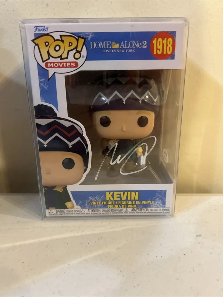 MACAULAY CULKIN SIGNED AUTOGRAPH FUNKO POP PSA COA HOME ALONE 2 KEVIN