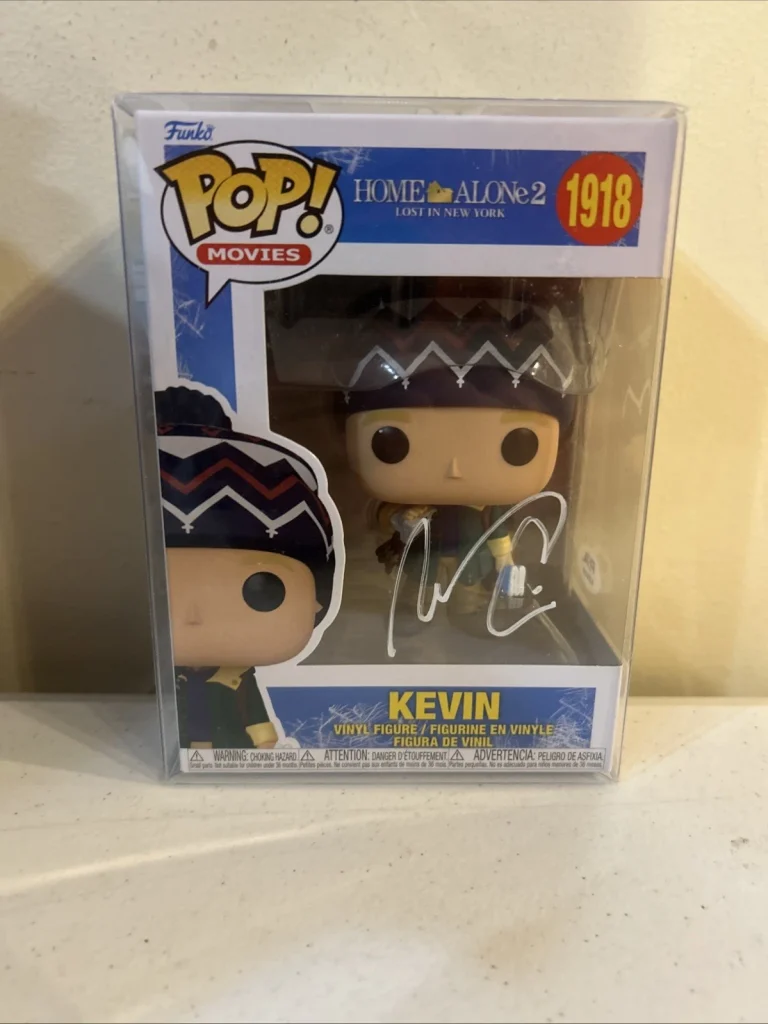 MACAULAY CULKIN SIGNED AUTOGRAPH FUNKO POP PSA COA HOME ALONE 2 KEVIN