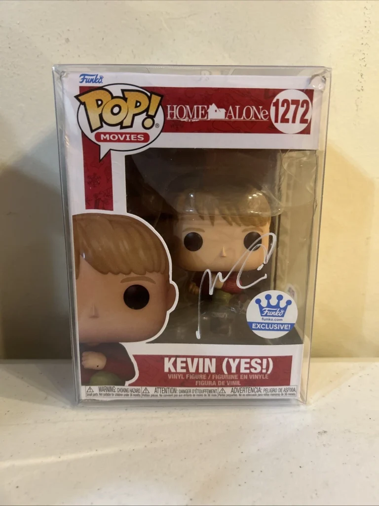 MACAULAY CULKIN SIGNED AUTOGRAPH FUNKO POP PSA COA HOME ALONE KEVIN