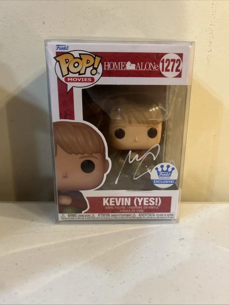 MACAULAY CULKIN SIGNED AUTOGRAPH FUNKO POP PSA COA HOME ALONE KEVIN