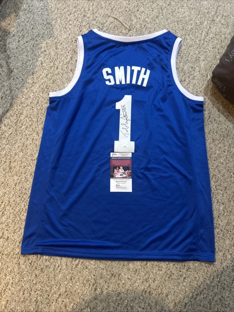 KENTUCKY WILDCATS- TUBBY SMITH SIGNED AUTOGRAPH JERSEY JSA COA 1998 CHAMPS COACH