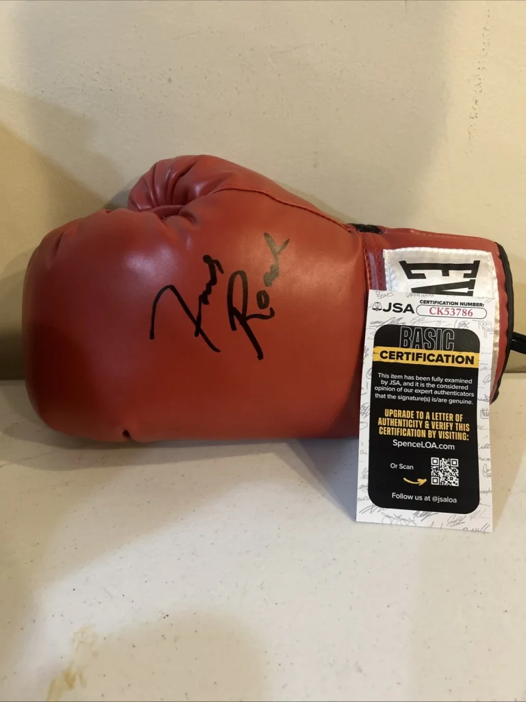 FREDDIE ROACH SIGNED AUTOGRAPH BOXING GLOVE JSA COA EVERLAST HOF TRAINER
