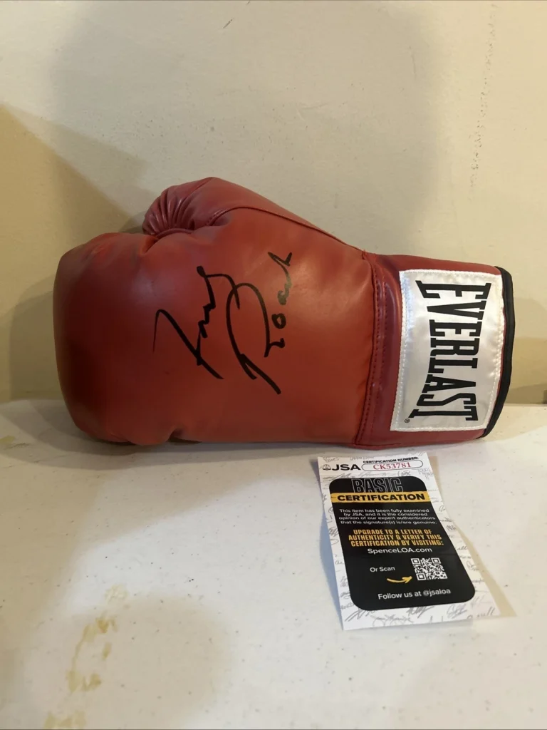 FREDDIE ROACH SIGNED AUTOGRAPH BOXING GLOVE JSA COA EVERLAST HOF TRAINER