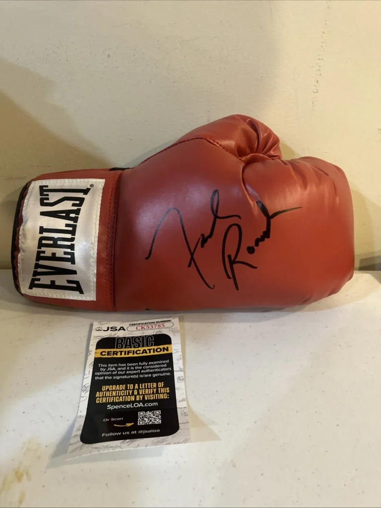 FREDDIE ROACH SIGNED AUTOGRAPH BOXING GLOVE JSA COA EVERLAST HOF TRAINER