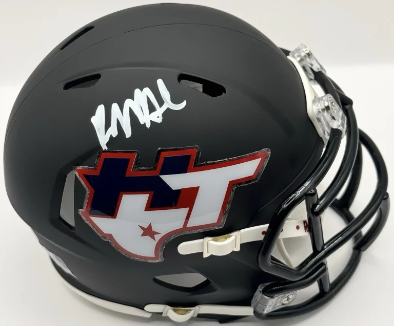 Kayden McDonald Signed Autographed Houston Texans Mini Helmet PSA/DNA COA