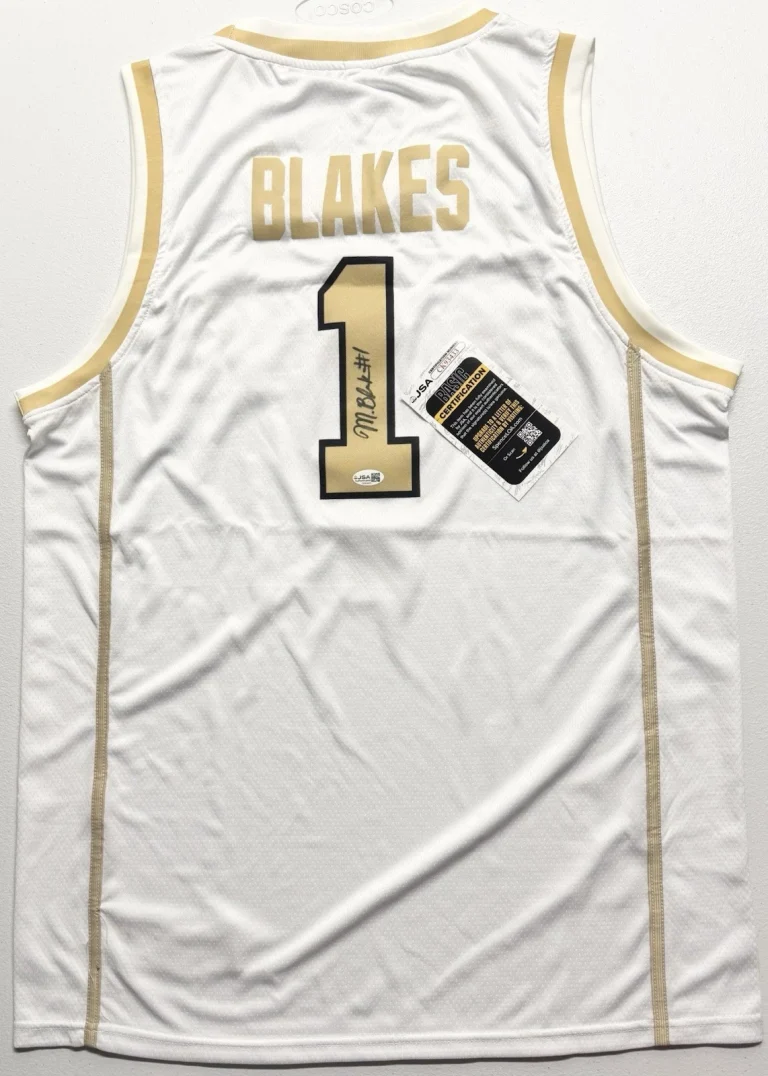 Mikayla Blakes Signed Autographed Vanderbilt Commodores Jersey JSA COA