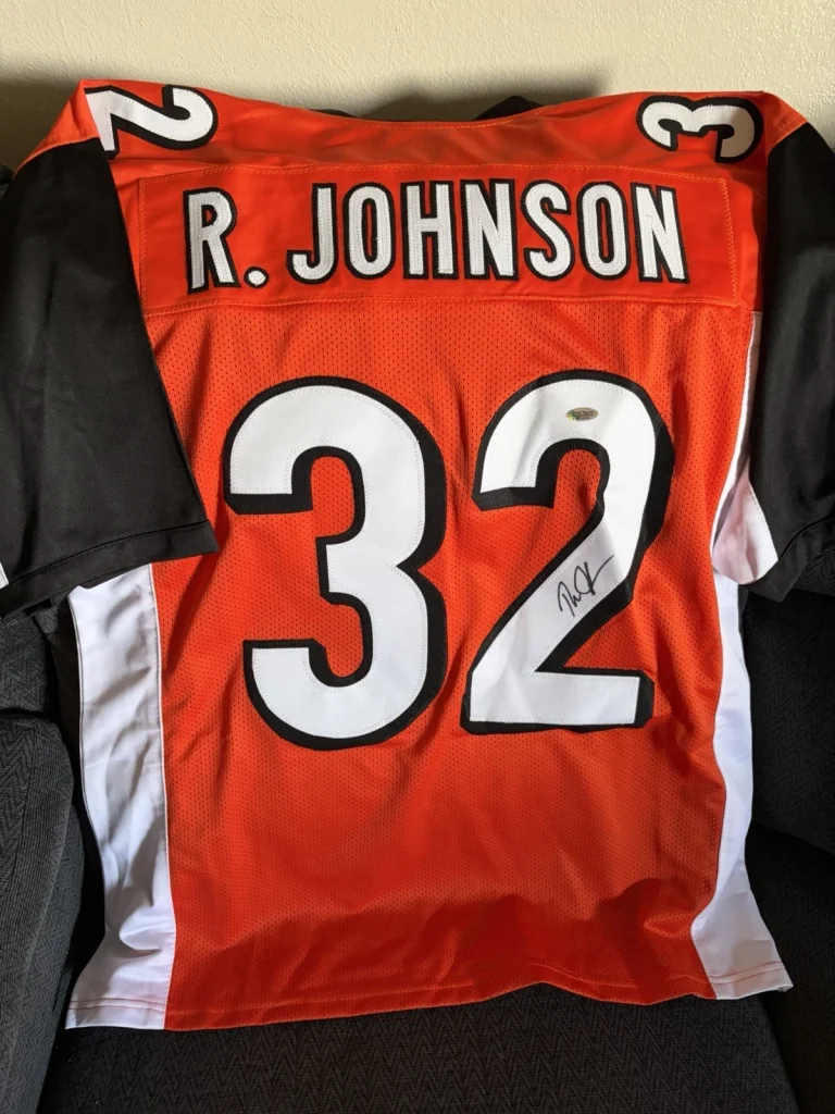Trenton Irwin SIGNED Cincinnati Bengals Jersey Stitched Autographed Size XL