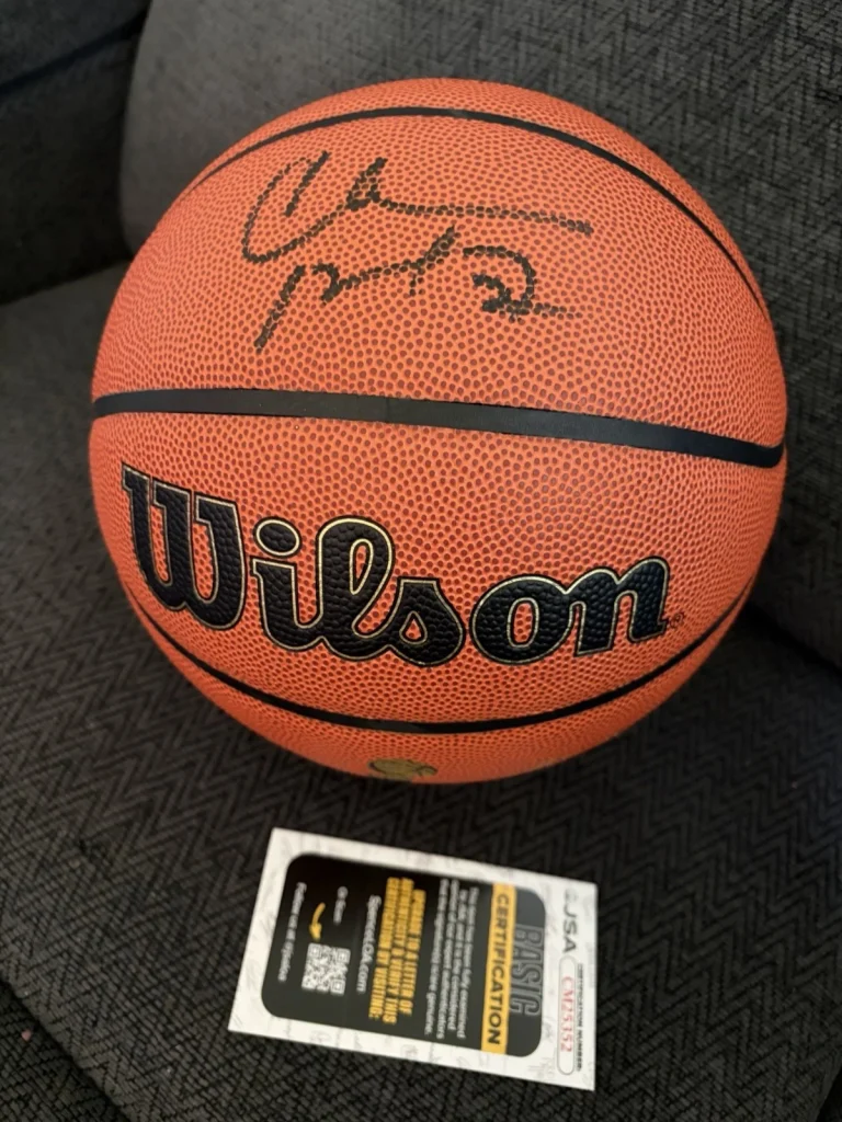 Charles Barkley Signed NBA Basketball JSA COA Authentication Autographed