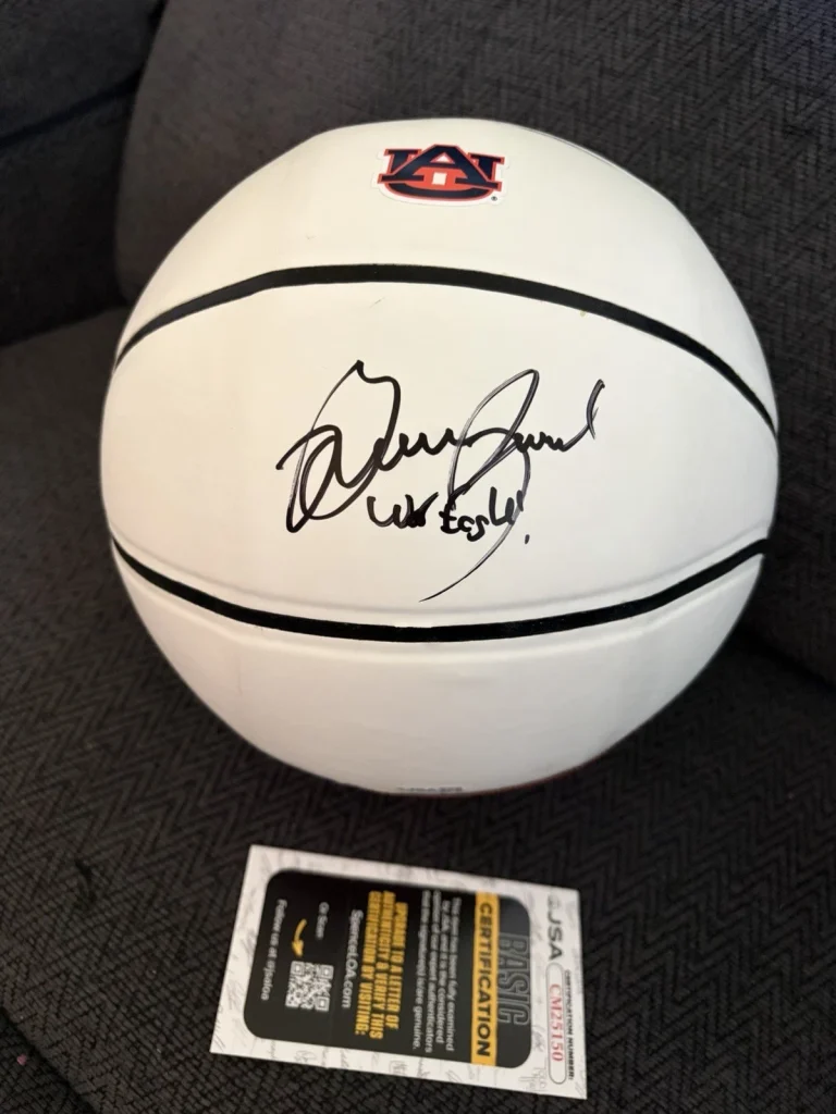 Coach Bruce Pearl Signed NCAA Basketball JSA COA Authentication Auburn Tigers