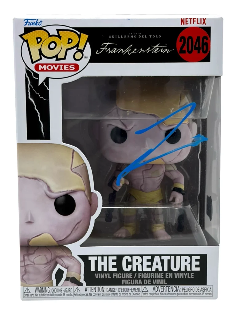 Jacob Elordi Signed Frankenstein The Creature Funko Pop 2046 Autograph Beckett