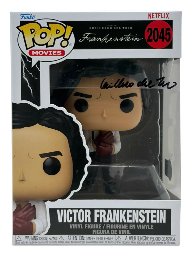 Guillermo Del Toro Signed Autograph Victor Frankenstein Funko Pop #2045 Beckett