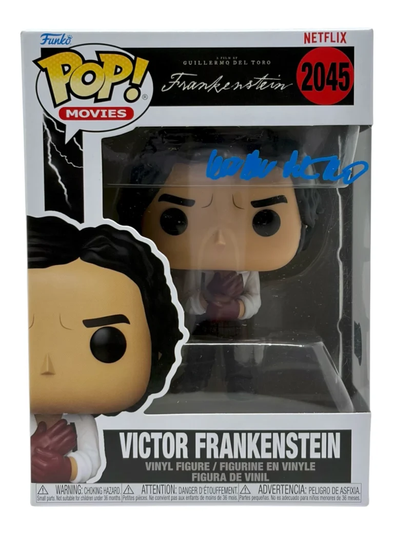 Guillermo Del Toro Signed Victor Frankenstein Funko Pop #2045 Autograph BAS COA