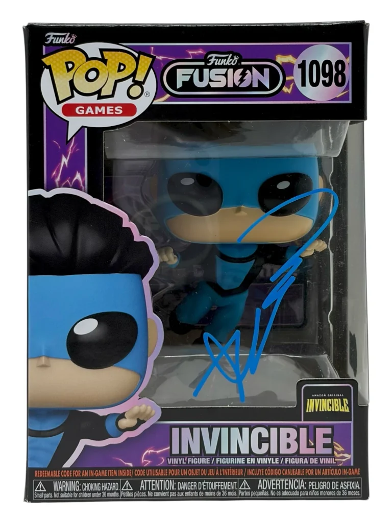 Robert Kirkman Invincible Signed Autograph Invincible Funko Pop 1098 Beckett COA