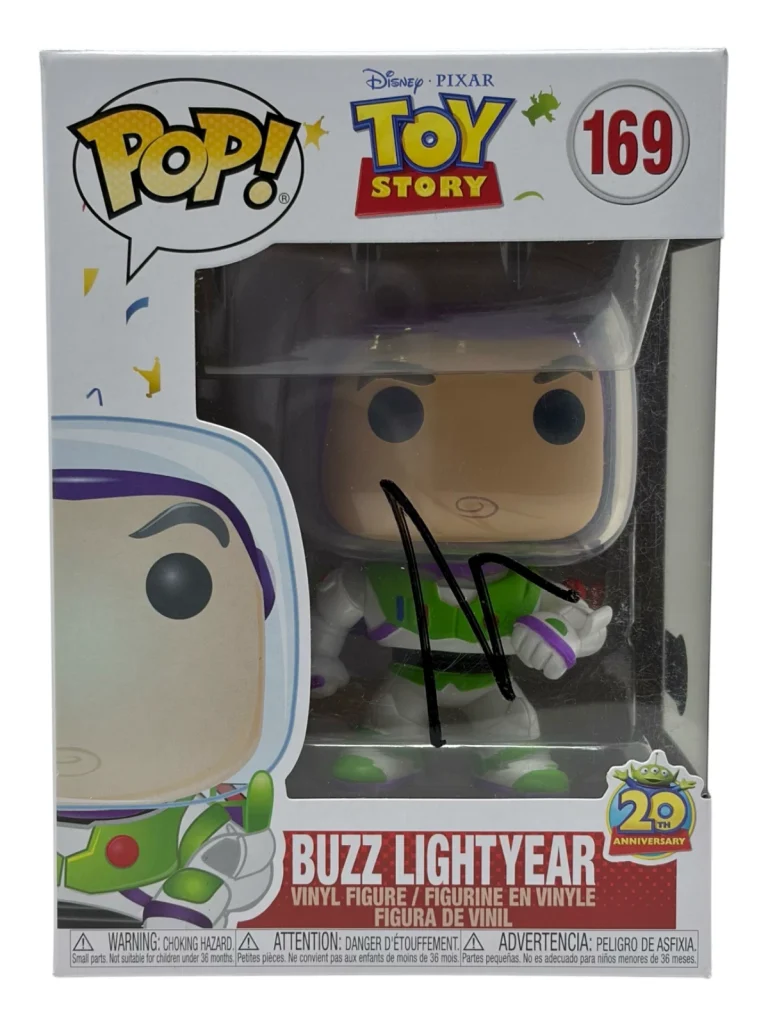 Tim Allen Signed Autograph Toy Story Buzz Lightyear Funko Box 169 Disney BAS COA