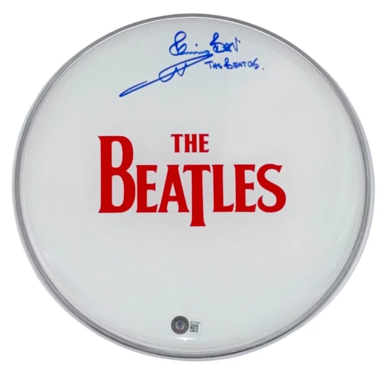 Pete Best Signed Autograph 12