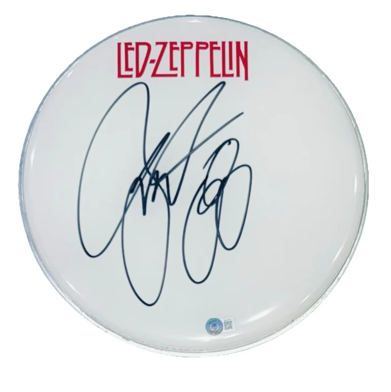 Jason Bonham Signed Autograph 12