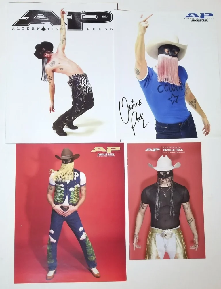 Orville Peck REAL hand SIGNED Alt Press Promo Photo JSA COA Autographed
