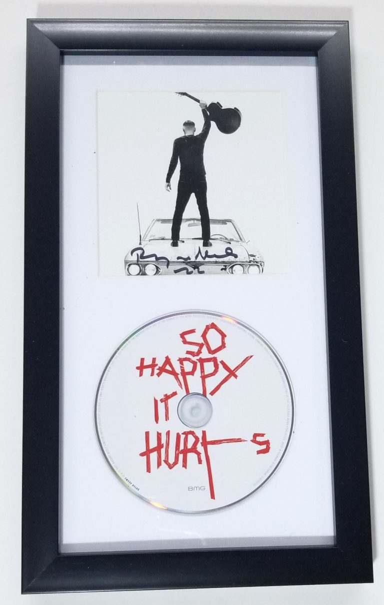 Bryan Adams REAL hand SIGNED So Happy It Hurts CD Framed Display COA Autographed