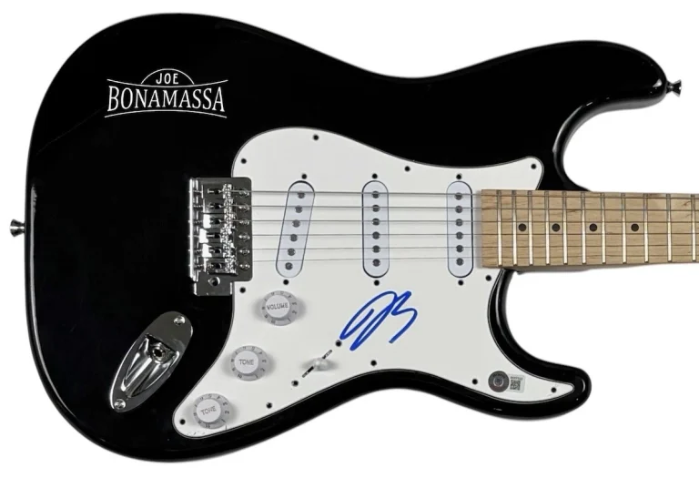 Joe Bonamassa Signed Autograph Electric Guitar Blues Rock Guitarist BD07522
