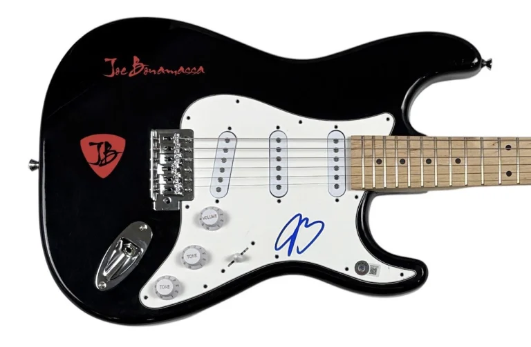 Joe Bonamassa Signed Autograph Electric Guitar Blues Rock Guitarist Beckett COA